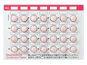 ドロエチフレックス配合錠のシート