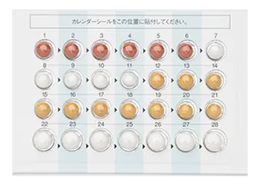 トリキュラー28のシート